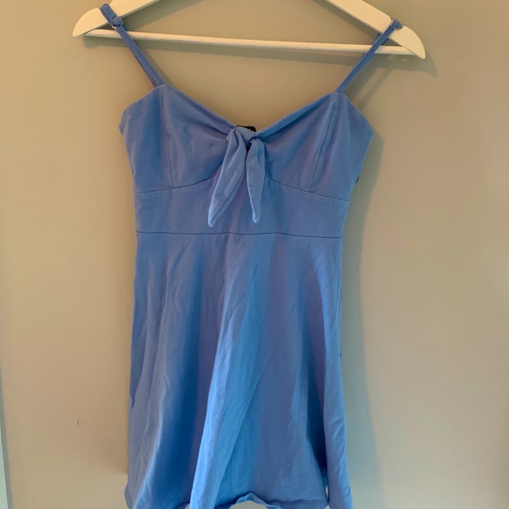 Blue sundress